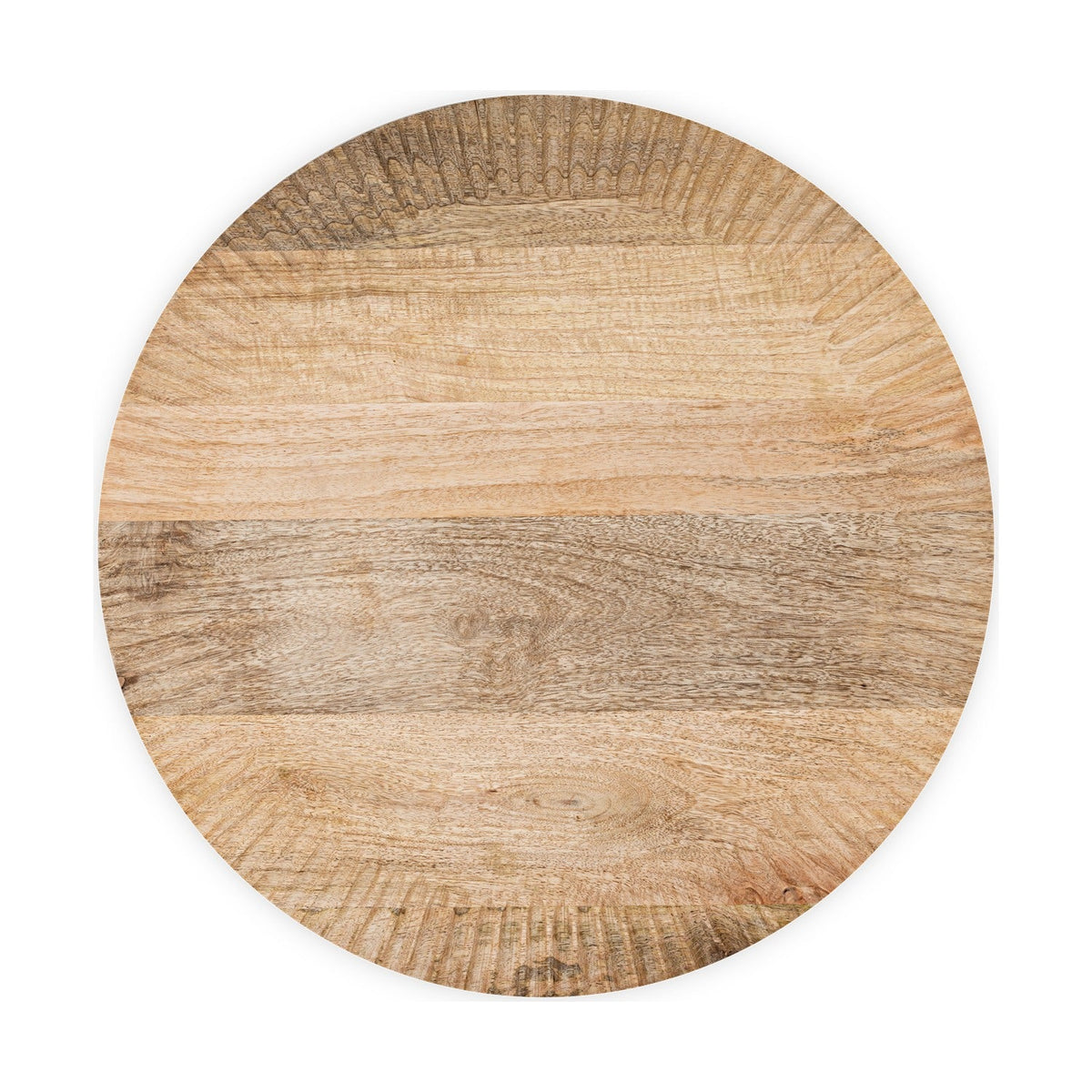Soria Mango Wood Lazy Susan - Natural