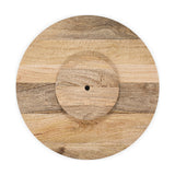 Soria Mango Wood Lazy Susan - Natural