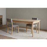 Anbu Small Mango Dining Table - Natural