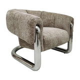 Audrey Accent Chair - Dark Beige