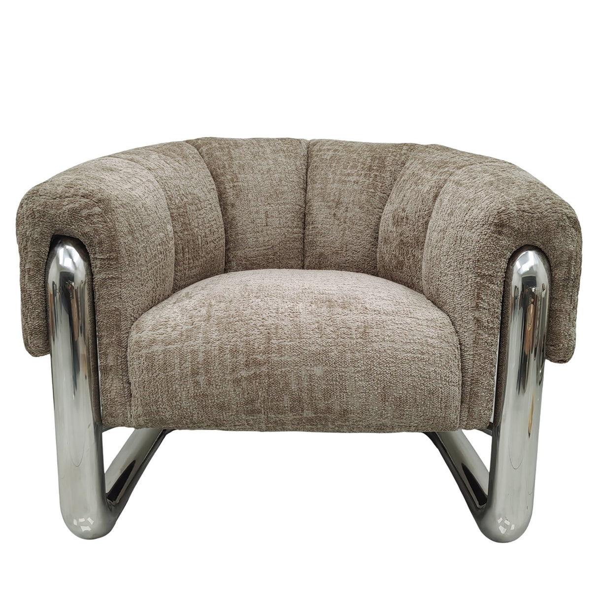 Audrey Accent Chair - Dark Beige