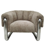 Audrey Accent Chair - Dark Beige