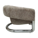 Audrey Accent Chair - Dark Beige