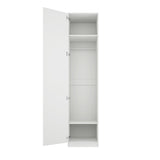 Austen 1 Door Wardrobe - White with Gold
