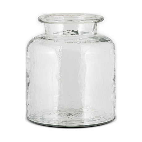 Akra Recycled Glass Vase - Clear