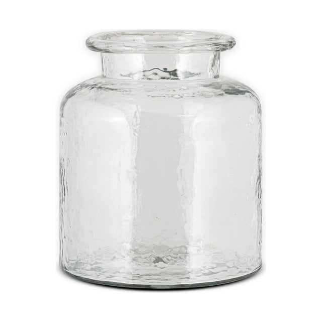 Akra Recycled Glass Vase - Clear