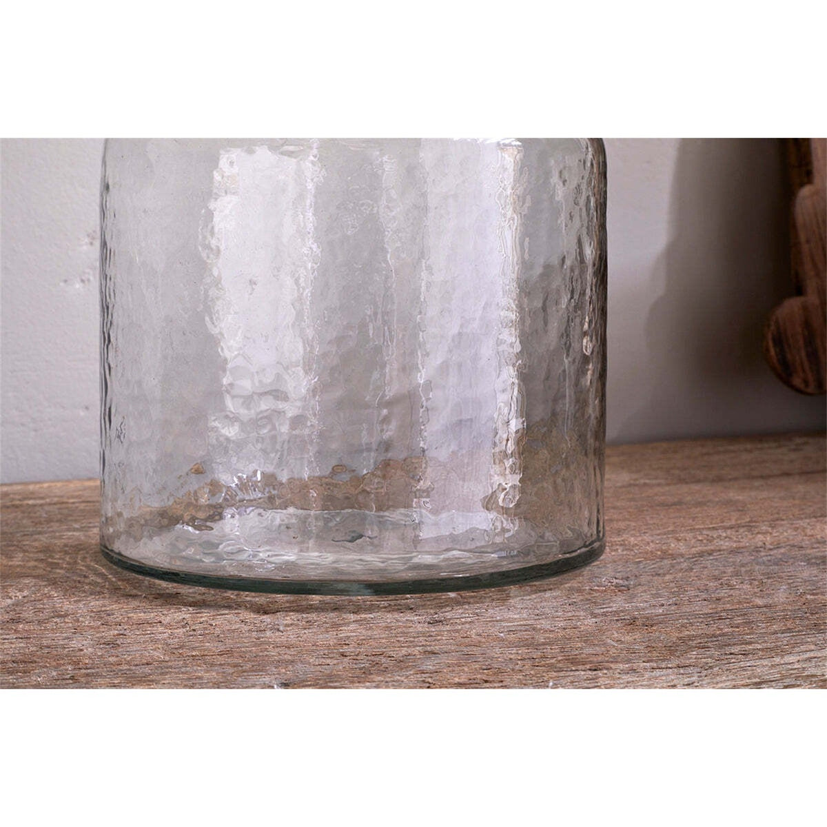 Akra Recycled Glass Vase - Clear