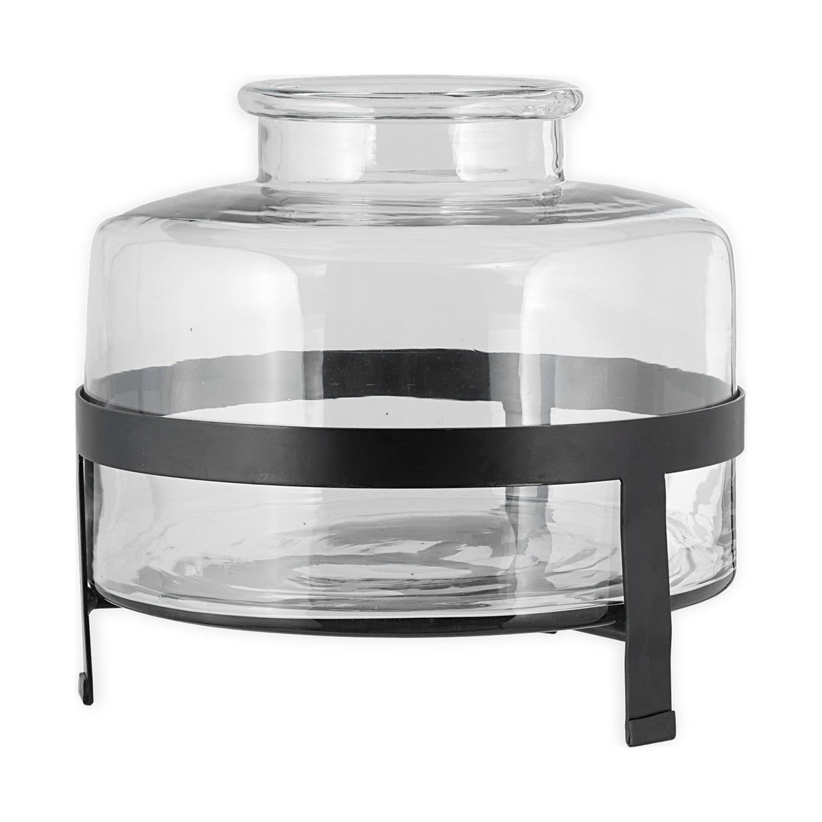 Akoro Recycled Glass Vase - Clear