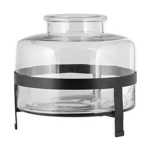 Akoro Recycled Glass Vase - Clear