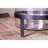 Akoro Recycled Glass Vase - Clear, styled view 4