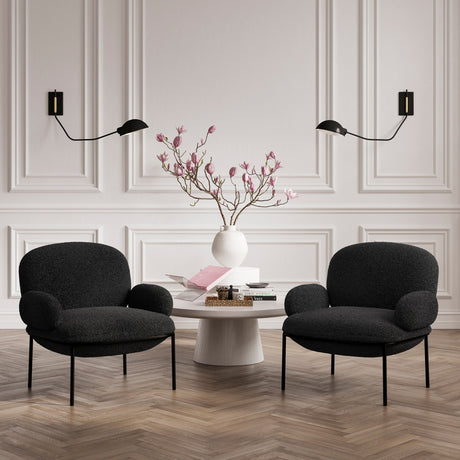 Avery Accent Chair – Black