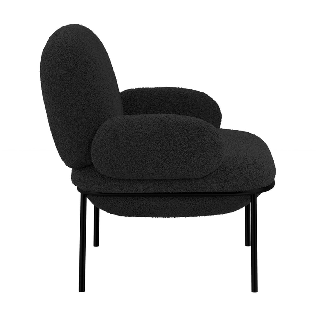 Avery Accent Chair – Black