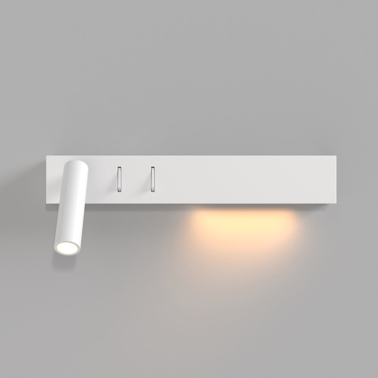 Additional perspective of Comodo LED Wall Light, emphasizing its smooth, modern profile