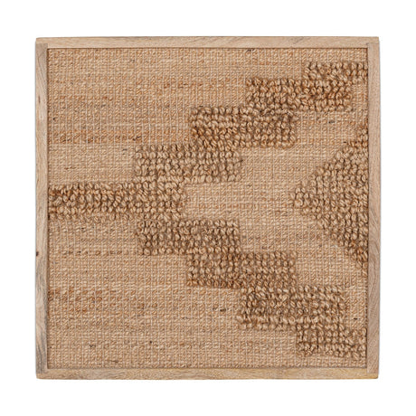 Bawal Hemp & Jute Triangle Wall Art - Natural