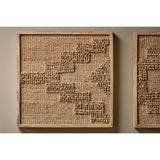 Bawal Hemp & Jute Triangle Wall Art - Natural