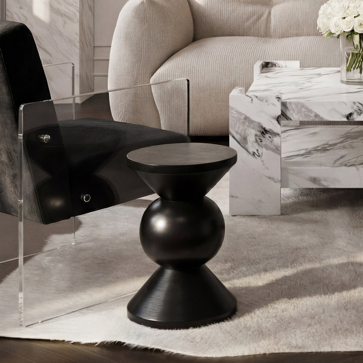 Baru Side Table - Black