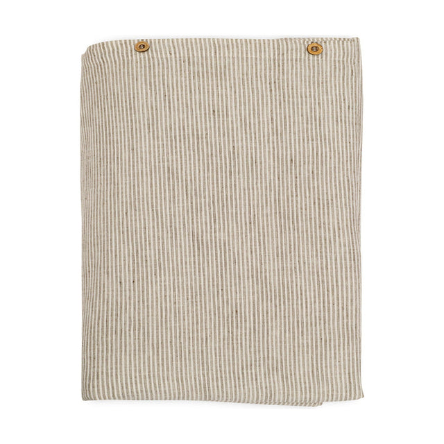 Borba Double Hemp & Cotton Duvet Cover - Espresso