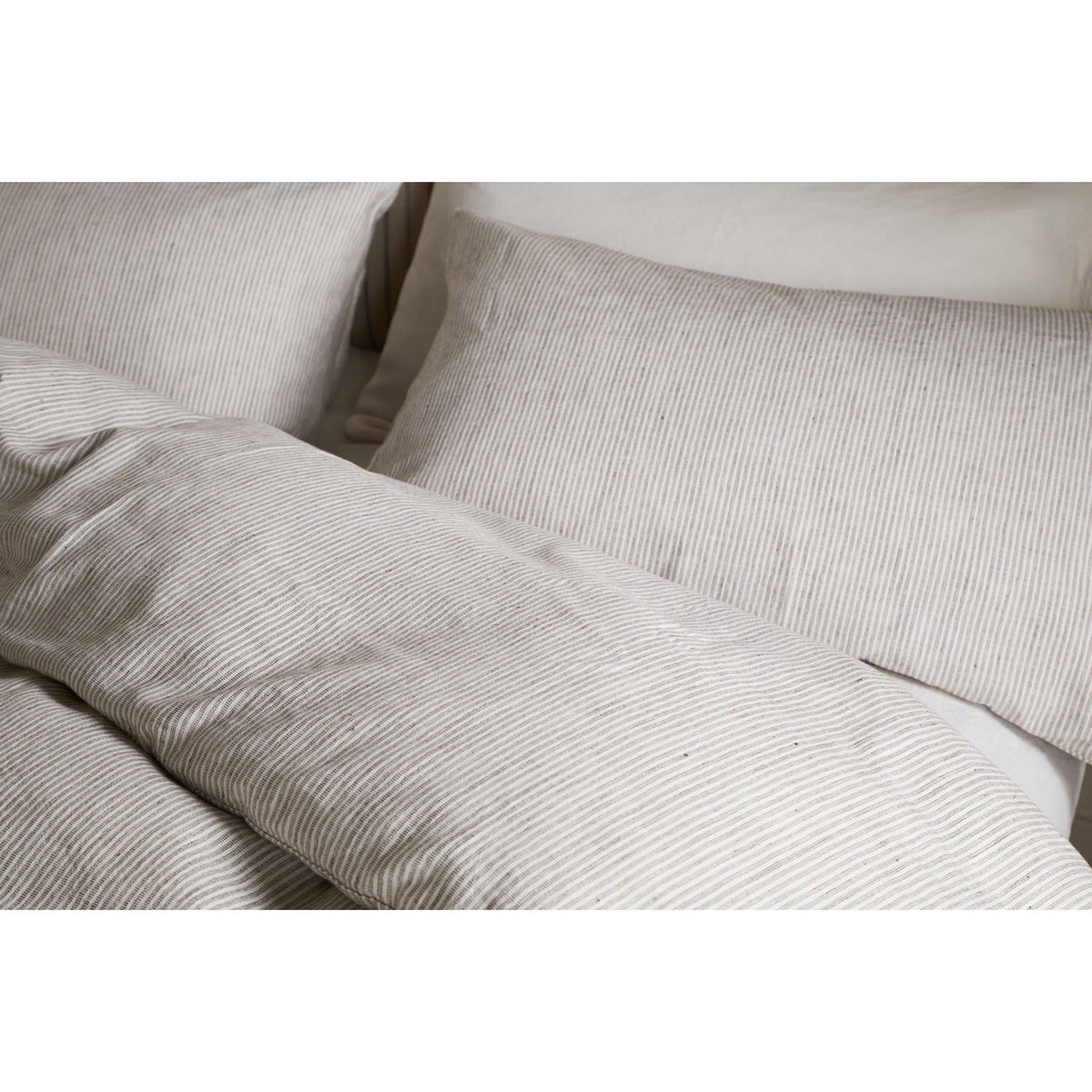 Borba Double Hemp & Cotton Duvet Cover - Espresso
