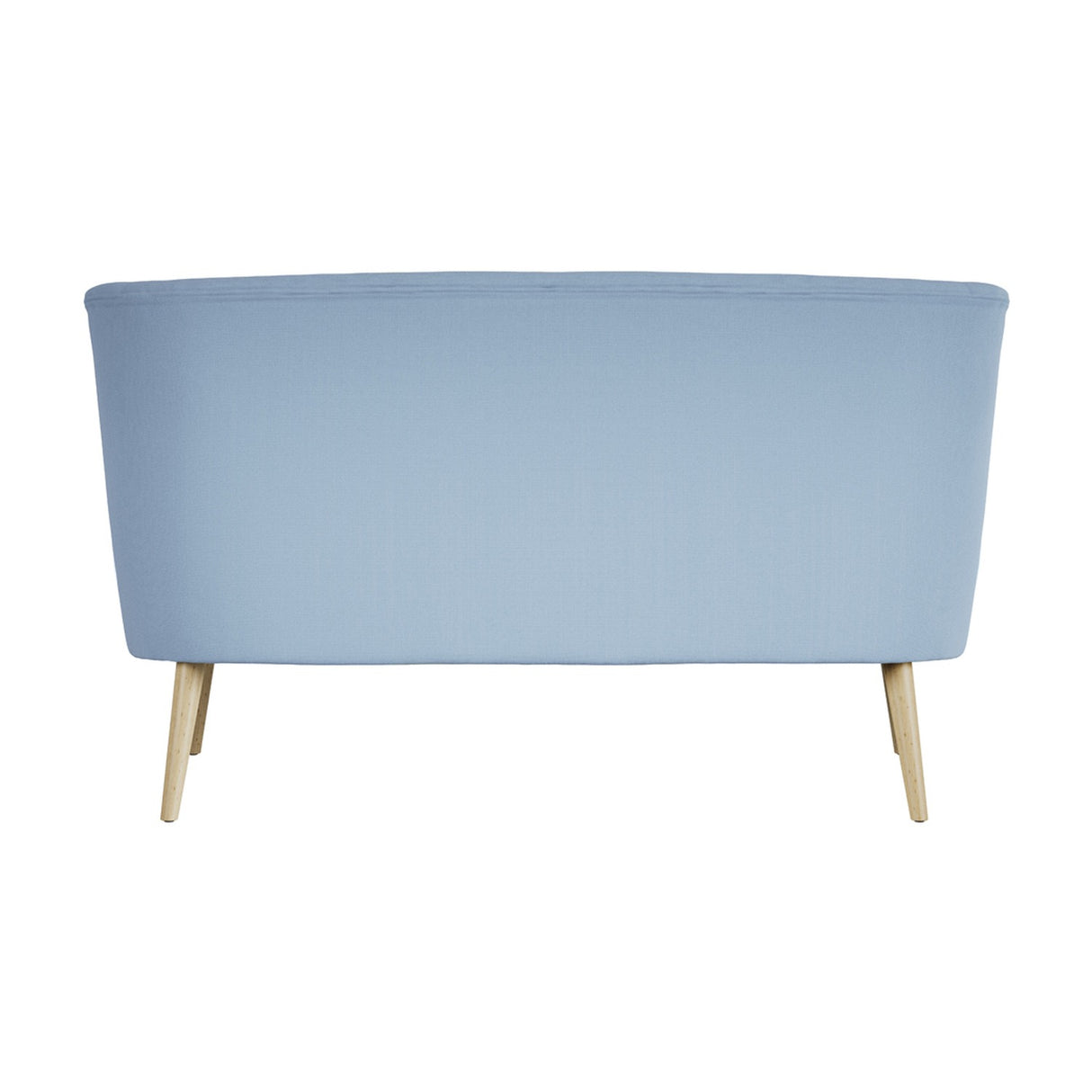 Beau 2 Seater Sofa – Cornflower Blue with Blonde