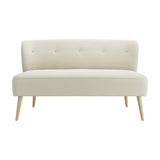Beau 2 Seater Sofa – Sand with Blonde