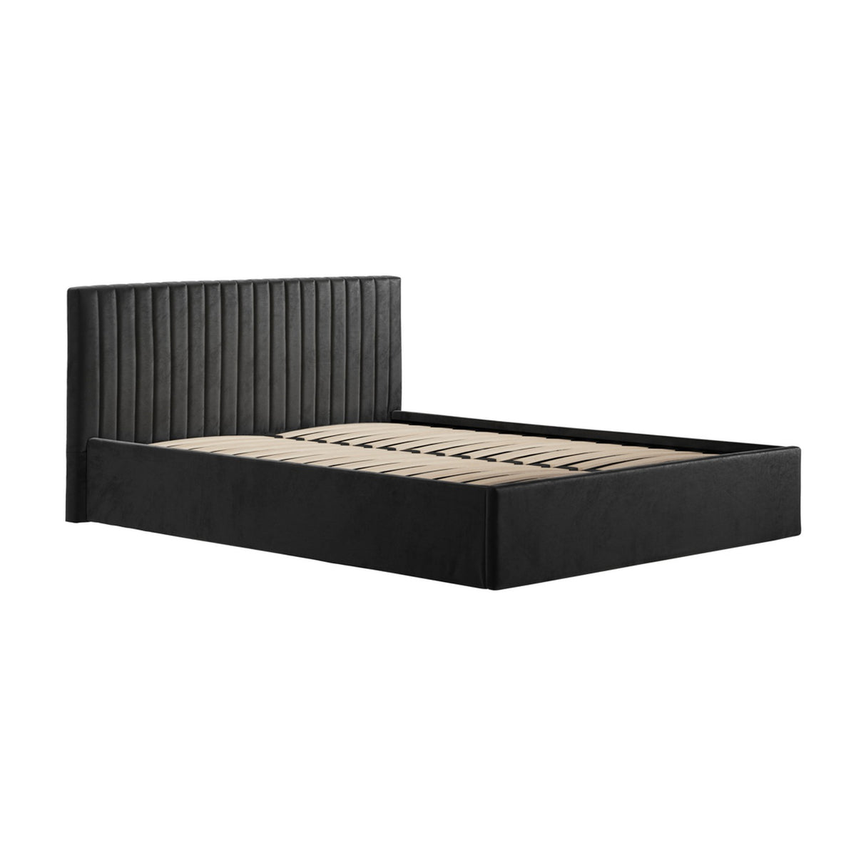Berlin Ottoman Double Bed Frame – Black