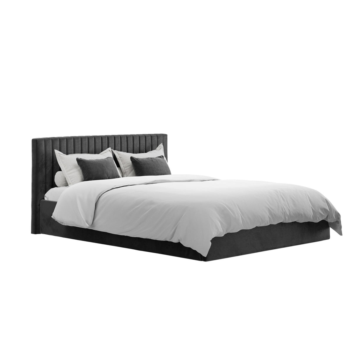 Berlin Ottoman Double Bed Frame – Black