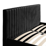 Berlin King Size Ottoman Bed Frame – Black