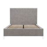 Berkeley Double Bed Frame - Soft Mink-Grey