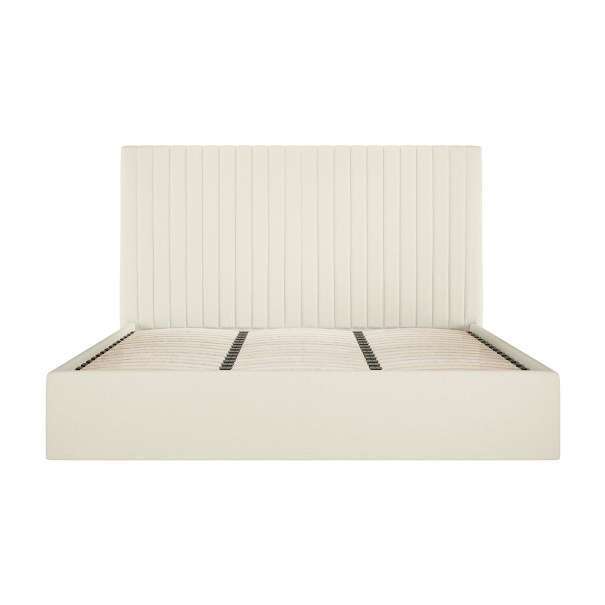 Berlin Tall Super King Ottoman Bed Frame – Milk