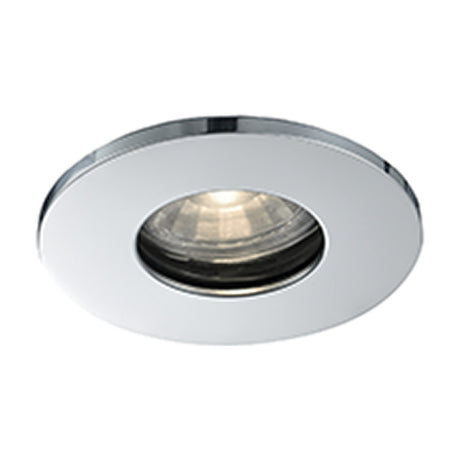 Chrome lighting accessory, alternative view