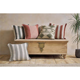 Bhumi 50 x 50cm Wool & Jute Cushion Cover - Moss Green