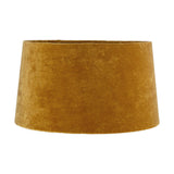 Batakha Extra Large Velvet Lampshade - Dark Ochre