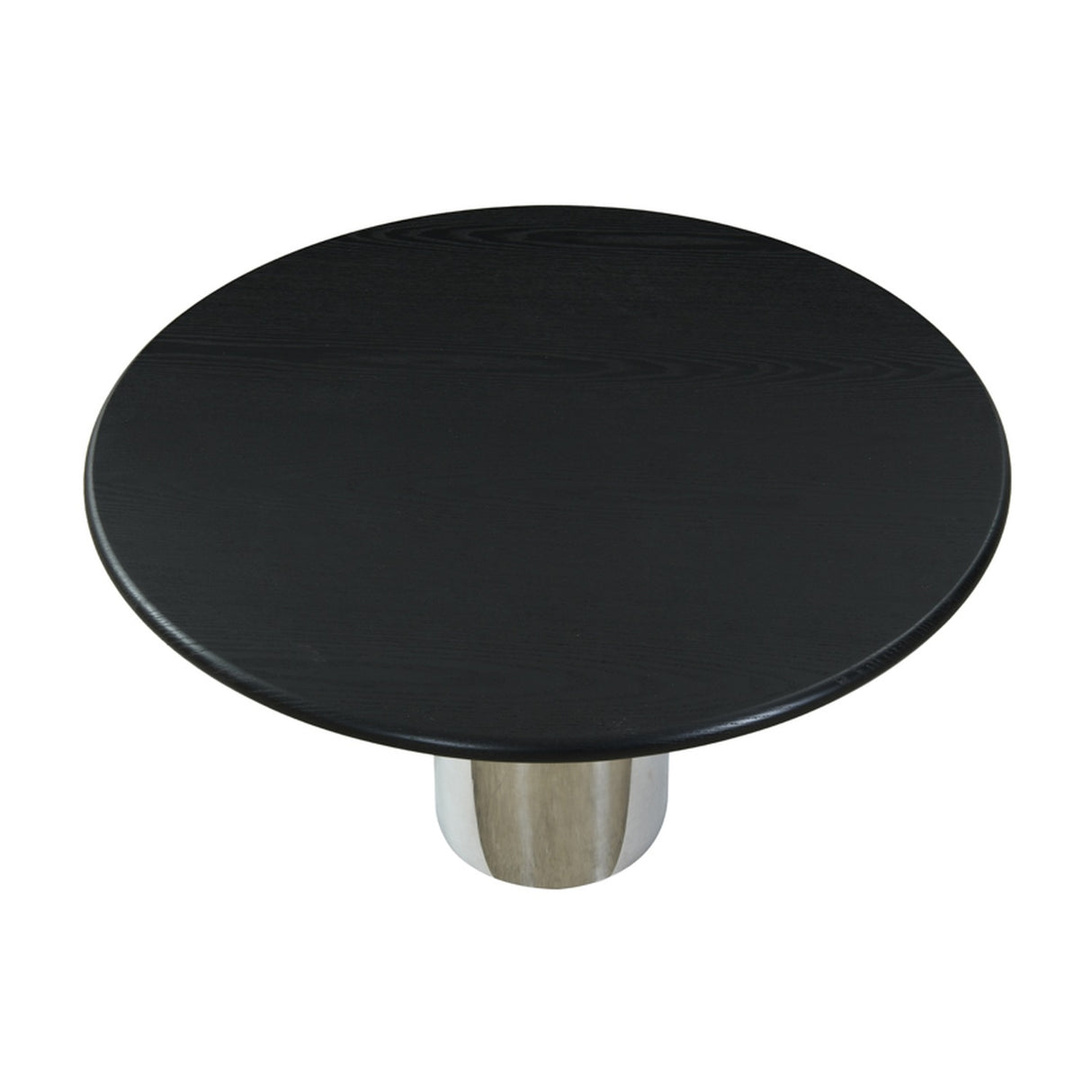 Blake Coffee Table - Black Nero with Chrome