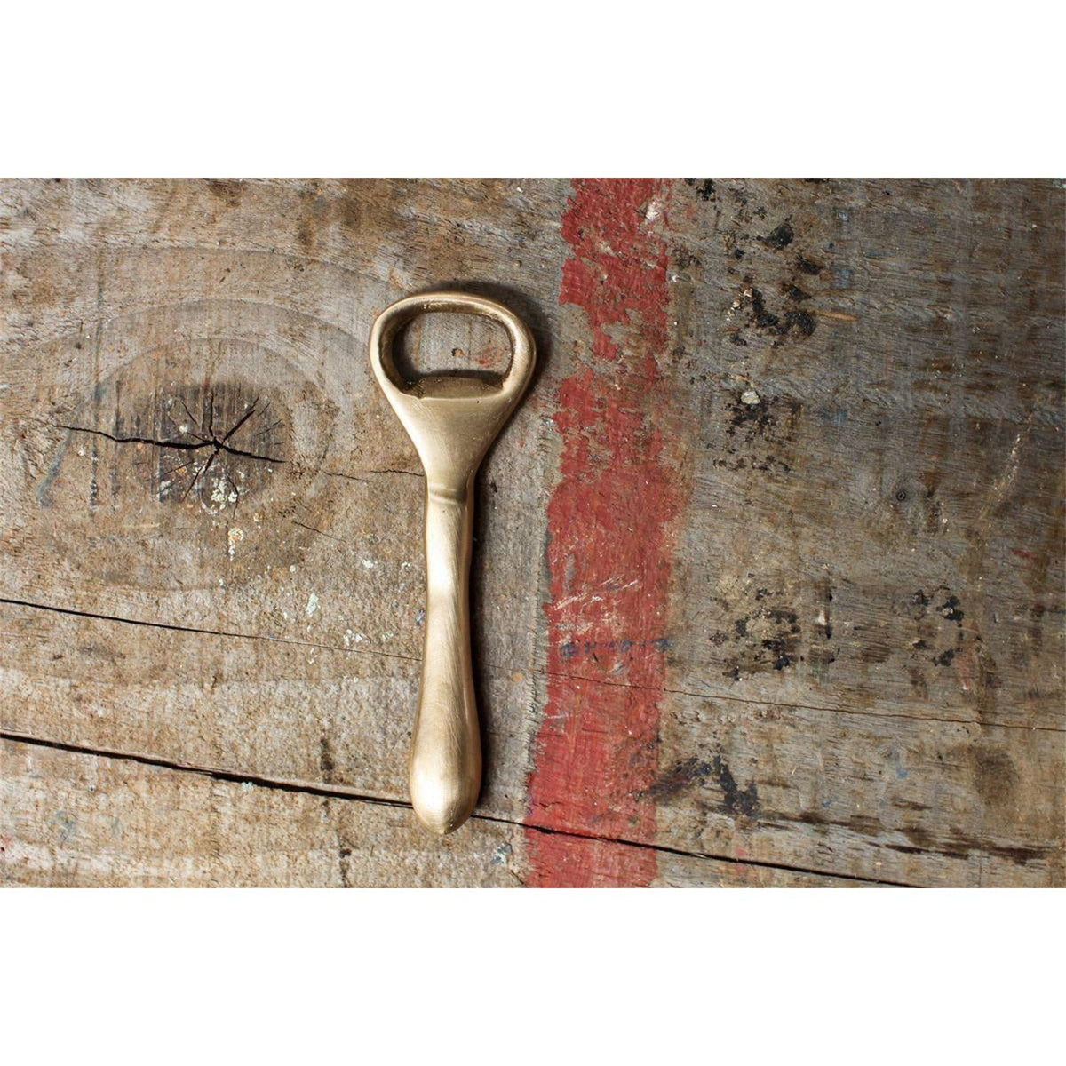 Brass Bottle Opener - Vintage Gold