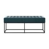 Boden Bench - Yale Blue with Black