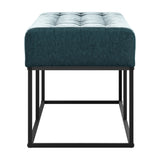 Boden Bench - Yale Blue with Black