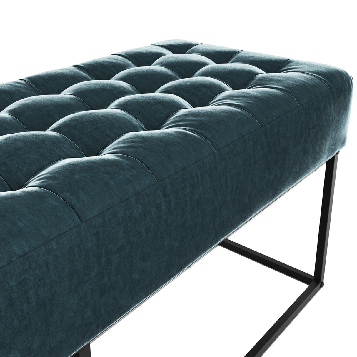 Boden Bench - Yale Blue with Black