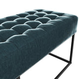 Boden Bench - Yale Blue with Black