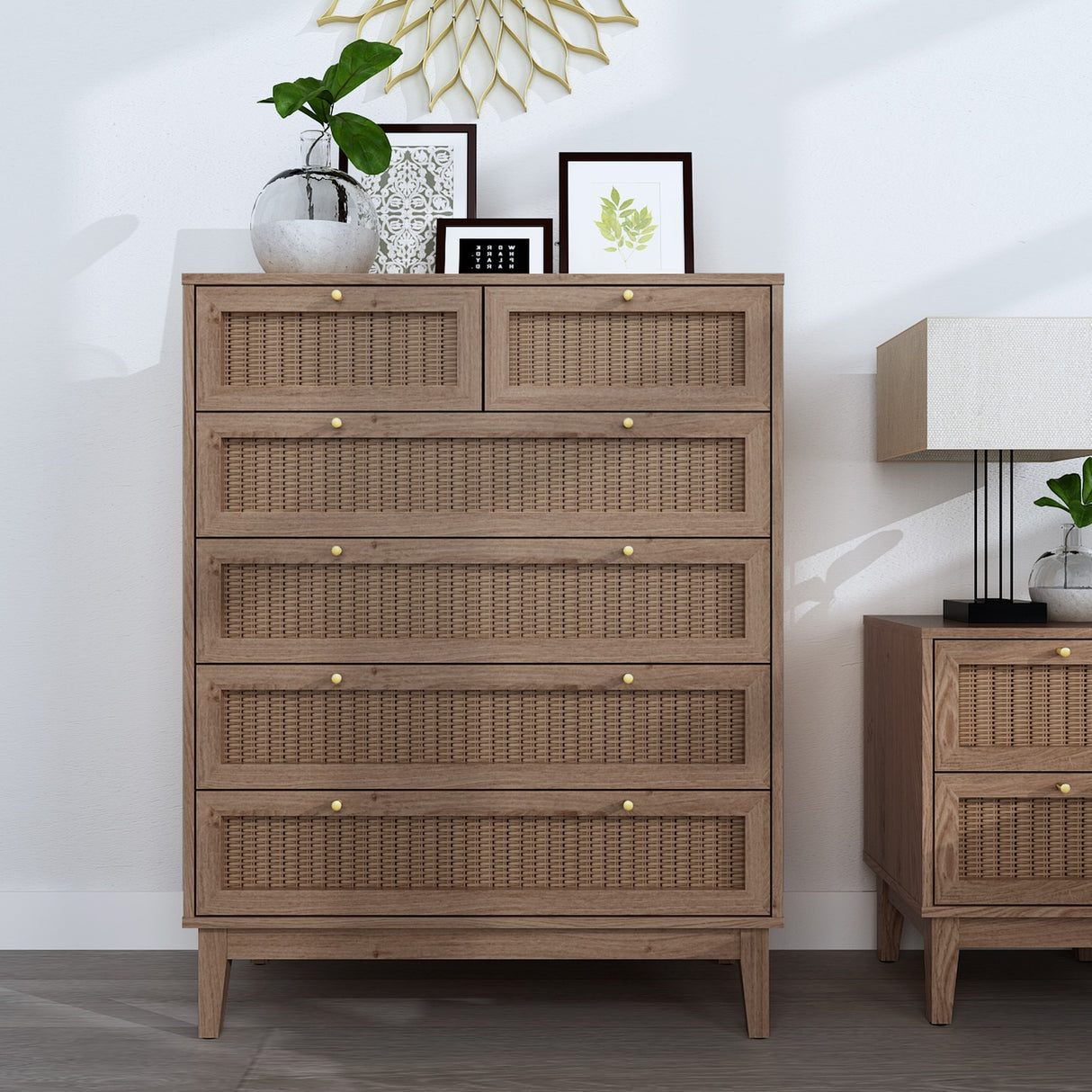 Bordeaux Chest of Drawers - Oak