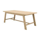 Bourton Dining Table - Latte