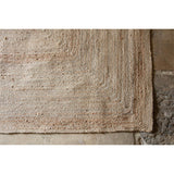 Braided Hemp 200 x 300cm Rug - Natural