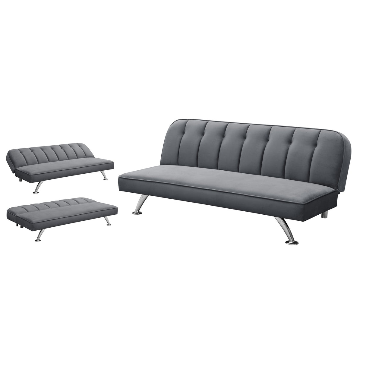 Brighton Sofa Bed - Grey