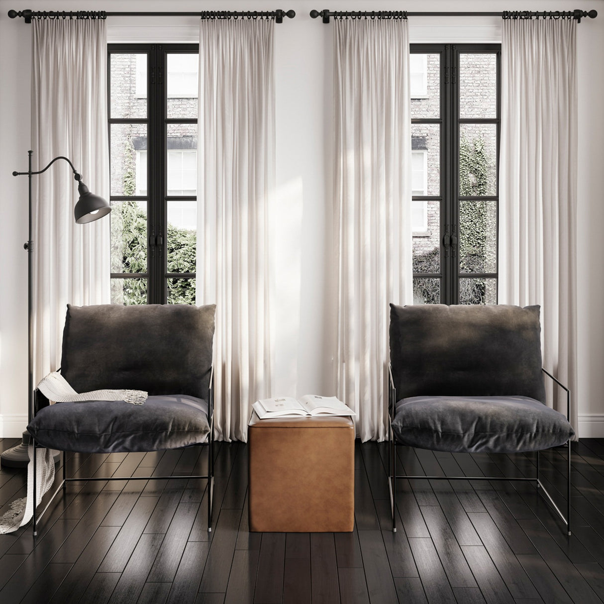 Brook Accent Chair - Black