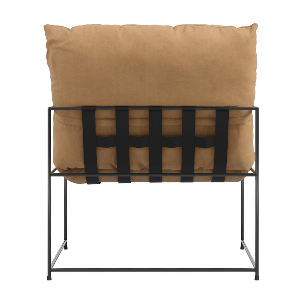 Brook Accent Chair - Tobacco with Black