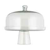 Banjara Glass Dome Cake Stand - Clear