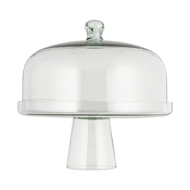 Banjara Glass Dome Cake Stand - Clear
