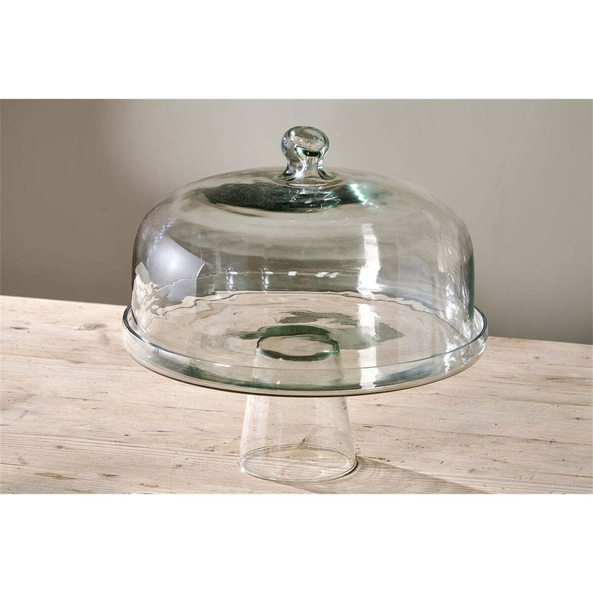 Banjara Glass Dome Cake Stand - Clear
