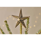 Bakara Star Christmas Tree Topper - Antique Brass