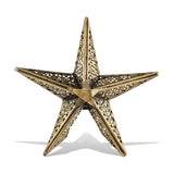 Bishakha Star Christmas Tree Topper - Brass