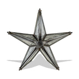 Bakara Star Christmas Tree Topper - Antique Silver